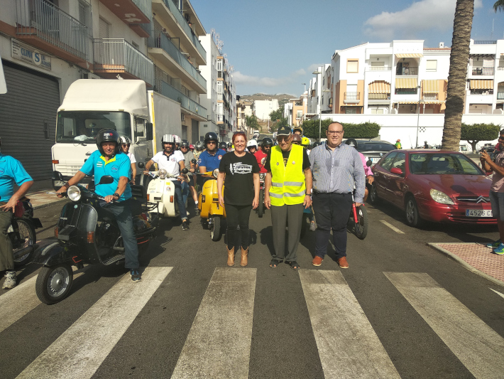 Ms de un centenar de motos se renen en Salobrea en la sexta concentracin organizada por el Classic Club Salubinia